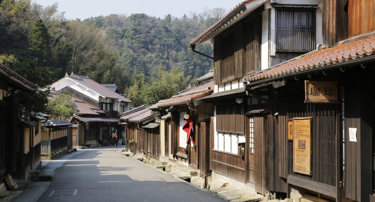 大森の街並み